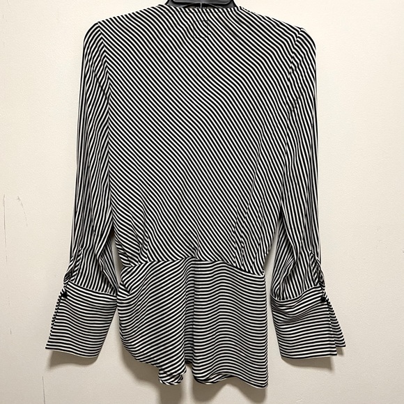 Badgley Mischka Striped Blouse - Picture 10 of 13